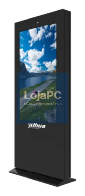 Dahua Technology LDV55-EAO400L Diseño de tótem 139,7 cm (55") LCD 2500 cd / m² 4K Ultra HD Preto Processador incorporado Android 11 24/7