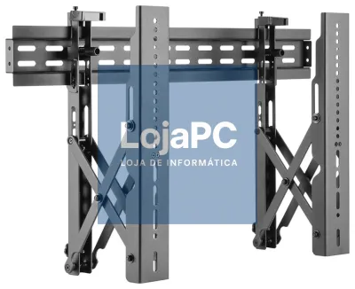 AISENS Suporte para Videowall Nivelável y Función Pop-Out para TV 45Kg de 37-70, Preto