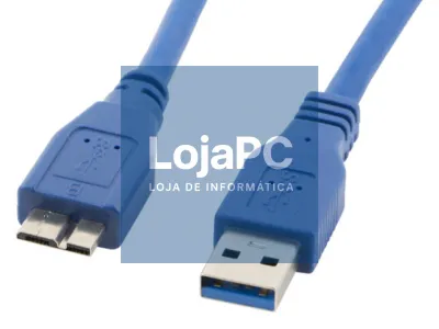 Lanberg CA-US3M-10CC-0005-B cabo USB 0,5 m Micro-USB A USB A Azul