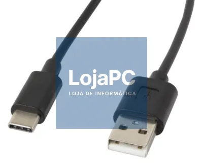Lanberg CA-USBO-10CC-0018-BK cabo USB USB 2.0 1,8 m USB A USB C Preto