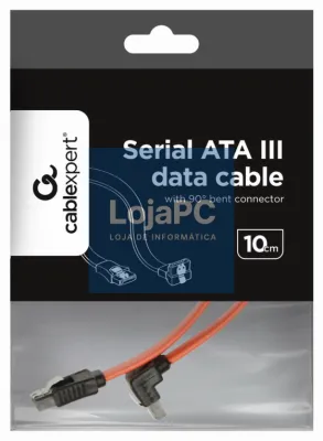 Gembird CC-SATAM-DATA90 cabo de SATA 0,5 m Preto, Vermelho