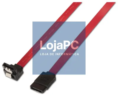 AISENS A130-0156 cabo de SATA 0,5 m SATA 7-pin Preto, Vermelho
