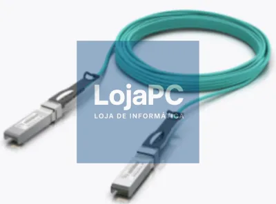 Ubiquiti UACC-AOC-SFP10-5M Cabo de fibra óptica e InfiniBand SFP+ Cor aguamarina