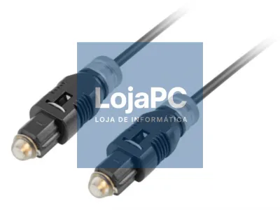 Lanberg CA-TOSL-10CC-0030-BK Cabo de fibra óptica e InfiniBand 3 m Toslink Preto