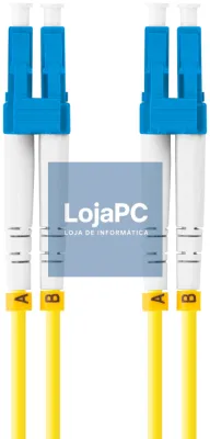 Lanberg FO-LULU-SD11-0020-YE Cabo de fibra óptica e InfiniBand 2 m LC Amarelo