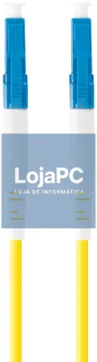 Lanberg FO-LULU-SS11-0010-YE Cabo de fibra óptica e InfiniBand 1 m LC Amarelo