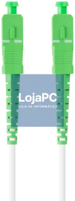 Lanberg FO-SASA-SS31-0200-WH Cabo de fibra óptica e InfiniBand 20 m SC Branco