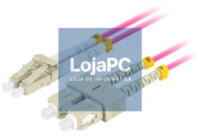 Lanberg FO-LUSU-MD41-0020-VT Cabo de fibra óptica e InfiniBand 2 m 2x LC 2x SC LC/SC Rosa