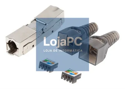 Lanberg PL2SA-6000TL conector RJ-45 Prateado, Transparente