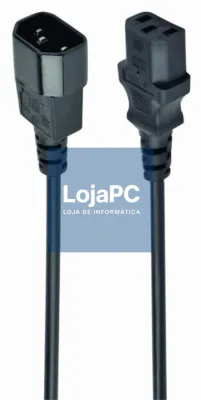 Gembird PC-189-075-1.8M cabo de transmisión Preto 1,8 m C13 acoplador C14 acoplador