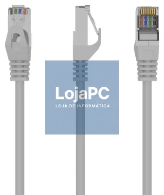 Gembird PP6-1M/W cabo de rede Branco Cat6 F/UTP (FTP)