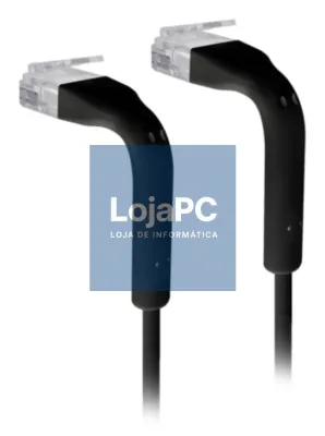 Ubiquiti U-CABO-PATCH-8M-RJ45-BK cabo de rede Preto Cat6