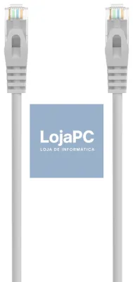 AISENS Cabo de rede Cabo de rede RJ45 LSZH Cat.6A 500 Mhz UTP AWG24, Cinzento, 20M