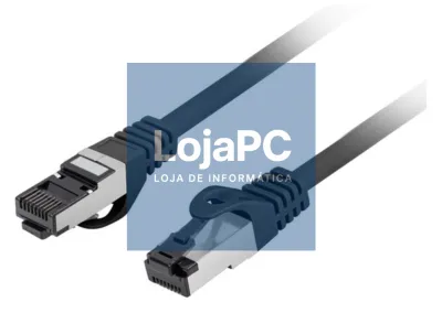 Lanberg PCF8-10CU-0300-BK cabo de rede Preto 3 m Cat8.1 S/FTP (S-STP)