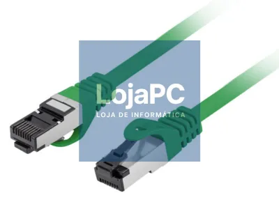Lanberg PCF8-10CU-0050-G cabo de rede Verde 0,5 m Cat8.1 S/FTP (S-STP)