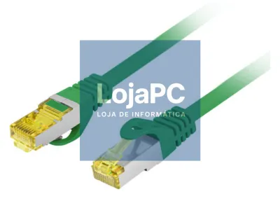Lanberg PCF6A-10CU-0050-G cabo de rede Verde 0,5 m Cat6a S/FTP (S-STP)