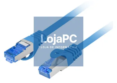 Lanberg PCF6A-10CC cabo de rede Azul 0,25 m Cat6a S/FTP (S-STP)