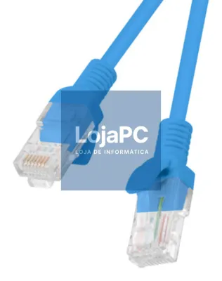 Lanberg PCU6-10CC-0050-B cabo de rede Azul 0,5 m Cat6 U/UTP (UTP)