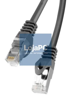 Lanberg PCF6-10CC-0100-BK cabo de rede Preto 1 m Cat6 F/UTP (FTP)