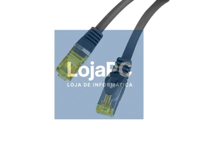 Lanberg PCF6A-10CU-0050-BK cabo de rede Preto 0,5 m Cat6a S/FTP (S-STP)