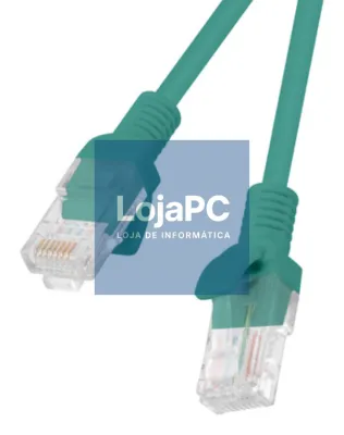 Lanberg PCU6-10CC-0150-G cabo de rede Verde 1,5 m Cat6 U/UTP (UTP)