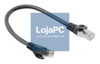 Lanberg PCF6-10CC-0025-BK cabo de rede Preto 0,25 m Cat6 F/UTP (FTP)