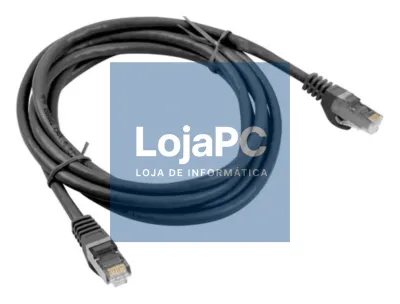 Lanberg PCF6-10CC-0050-BK cabo de rede Preto 0,5 m Cat6 F/UTP (FTP)