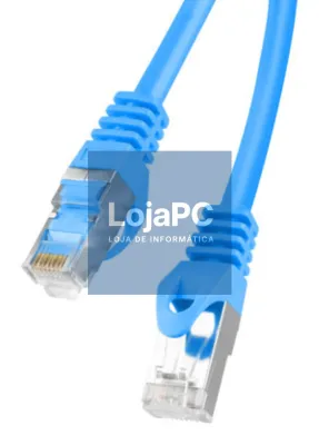 Lanberg PCF6-10CC-0100-B cabo de rede Azul 1 m Cat6 F/UTP (FTP)