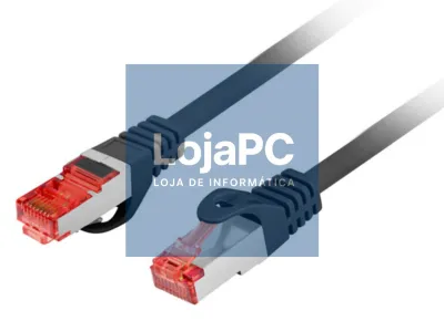 Lanberg PCF6-10CU-0025-BK cabo de rede Preto 0,25 m Cat6 F/UTP (FTP)