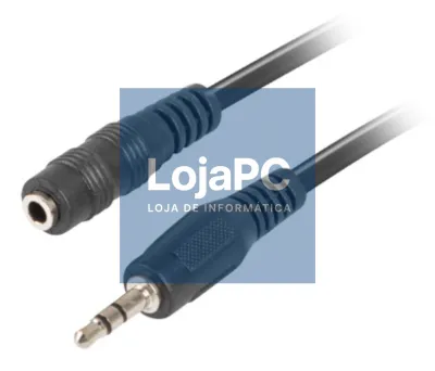 Lanberg CA-MJFJ-10CC-0015-BK cabo de audio 1,5 m 3,5mm Preto