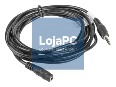 Lanberg CA-MJFJ-10CC-0030-BK cabo de audio 3 m 3,5mm Preto