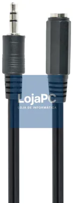 Gembird CCA-423-2M cabo de audio 3,5mm Preto