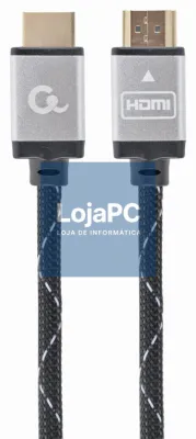 Gembird CCB-HDMIL-2M cabo HDMI HDMI tipo A (Padrão) Cinzento