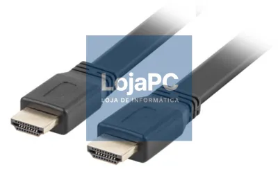 Lanberg CA-HDMI-21CU-0018-BK cabo HDMI 1,8 m HDMI tipo A (Padrão) Preto