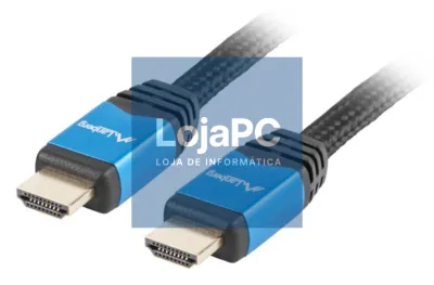 Lanberg CA-HDMI-20CU-0030-BL cabo HDMI 3 m HDMI tipo A (Padrão) Preto