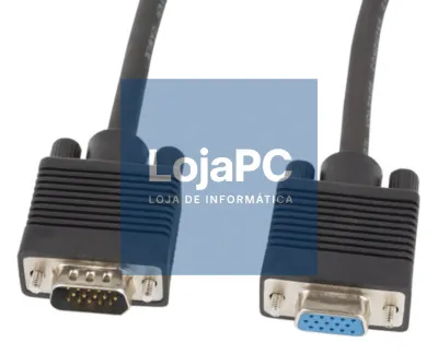 Lanberg CA-VGAC-10CC-0030-B+ cabo VGA 3 m VGA (D-Sub) Preto