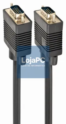 Gembird CC-PPVGA-15M-B cabo VGA VGA (D-Sub) Preto