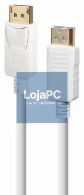 Gembird CC-DP2-6-W cabo DisplayPort 1,8 m Branco