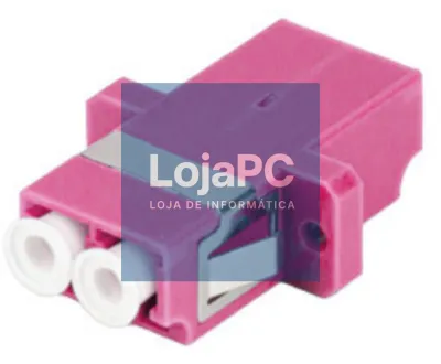 Lanberg FA-LCUP-MD41-0001-VT adaptador de fibra óptica LC 1 pieza(s) Púrpura, Branco