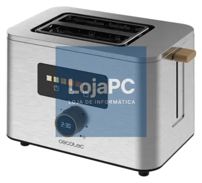 Cecotec 04843 tostadora 7 2 rebanada(s) 950 W Acero inoxidable