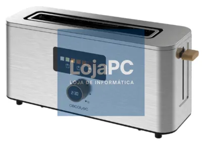 Cecotec 04845 tostadora 7 2 rebanada(s) 1000 W Acero inoxidable