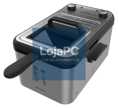 Cecotec CleanFry Infinity 3000 Simples 3 L Independiente 2400 W Freidora Acero inoxidable