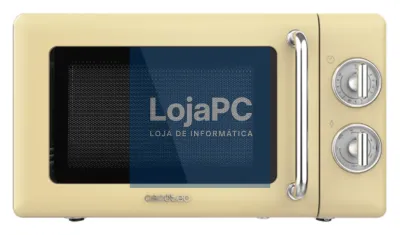 Cecotec 01708 microondas Beige, Acero inoxidable Microondas com grill Encimera 20 L 700 W