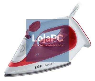 Braun si 1019 rd Plancha a vapor Suela antiadherente 1900 W Vermelho