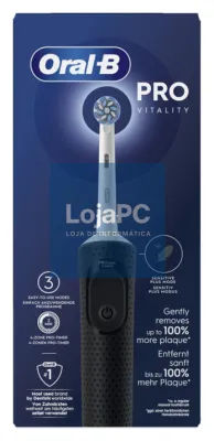 Braun Vitality Pro Adulto Escova dental oscilante Preto