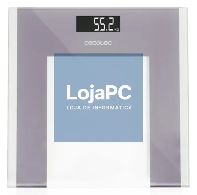 Cecotec Surface Precision Healthy Plaza Cinzento, Transparente, Branco Báscula personal electrónica