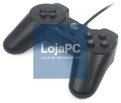 Gembird JPD-UB2-01 comando y volante Preto USB 2.0 Gamepad PC
