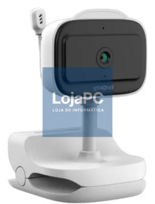 Strong DOVY video-monitor para bebés Wi-Fi Branco, Preto