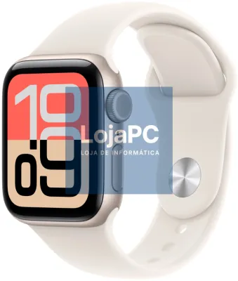 Apple Watch SE (3nd generation) OLED 40 mm Digital 324 x 394 Pixeles Ecrã táctil 5G Beige Wifi GPS (satélite)