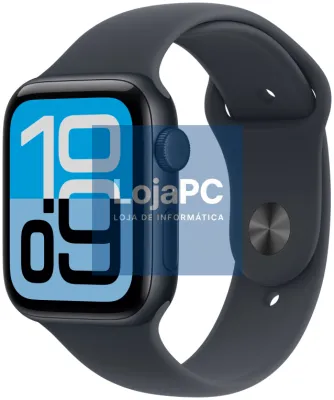 Apple Watch SE (3nd generation) 4,52 cm (1.78") OLED 44 mm Digital 368 x 448 Pixeles Ecrã táctil 5G Preto Wifi GPS (satélite)